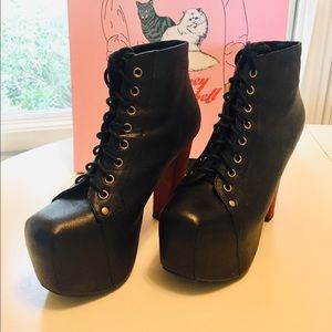 Jeffrey Campbell Lita Boots Size 8